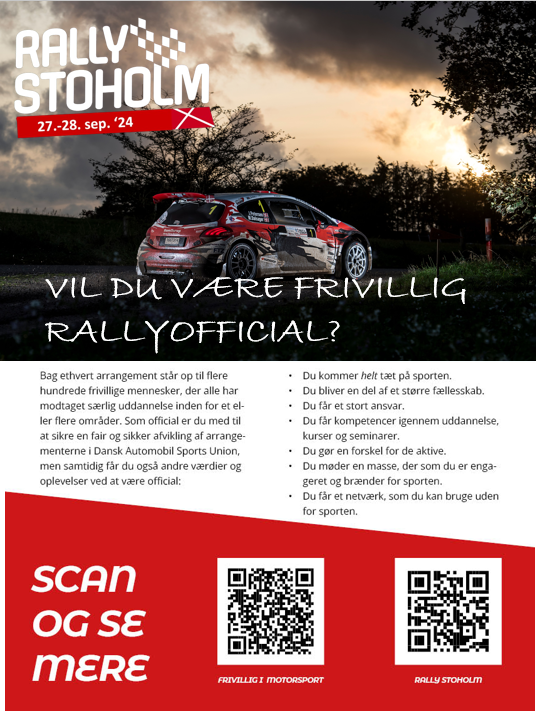 Frivillige ved Rally Stoholm